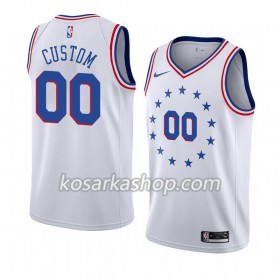 Dres Philadelphia 76ers Prilagođeni Nike 2018-19 Bijela Swingman